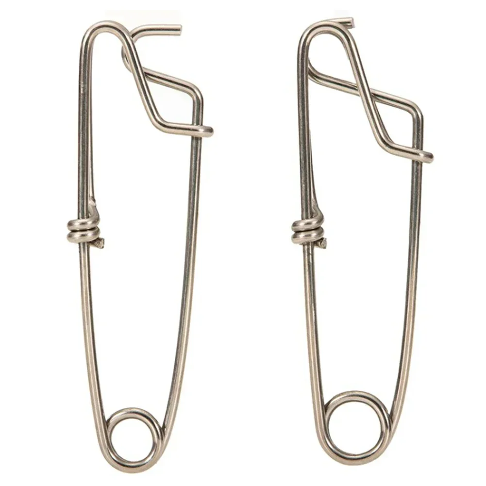 Premium Stainless Steel Longline Fishing Clips Corrosion-Resistant Snap Swivels Branch Hangers For Tuna Snapper Sharks Fishing fishing accessories fishing swivels
