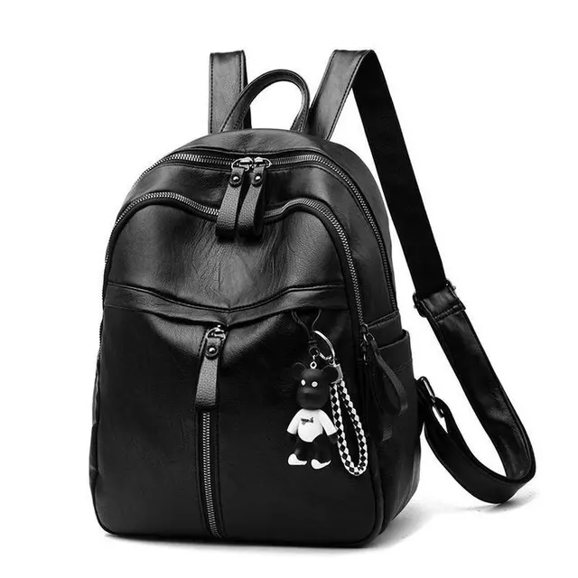 Sac Antivol à dos en cuir Anti-vol pour femmes, sac à bandoulière à la mode pour dames