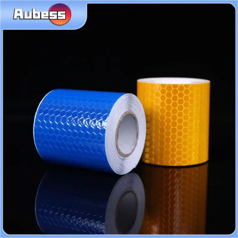 1 Pz 5Cm X 3M Cinta Reflectante Riflettente Tessuto Riflettente Reflex Adhesiva Auto Car Film Crystal Honeycomb 30 Mm