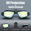 Professional Adult Anti Fog UV Protection PC Lens Men Women Swimming Goggles Waterproof Adjustable Silicone Swim Glasses Eyewear 2