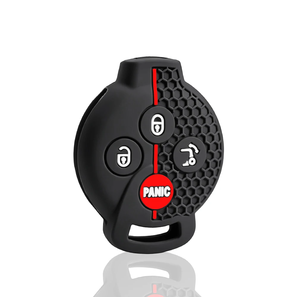 Premium Silicone Car Key Case Cover - Keychain Accessory for Mercedes-Benz Remote Key