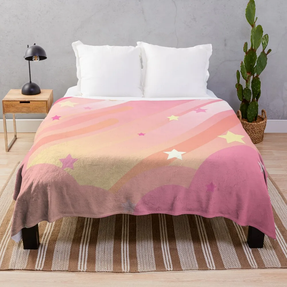 

Steven Universe - Clouds Throw Blanket Decorative Beds Luxury Designer anime Blankets