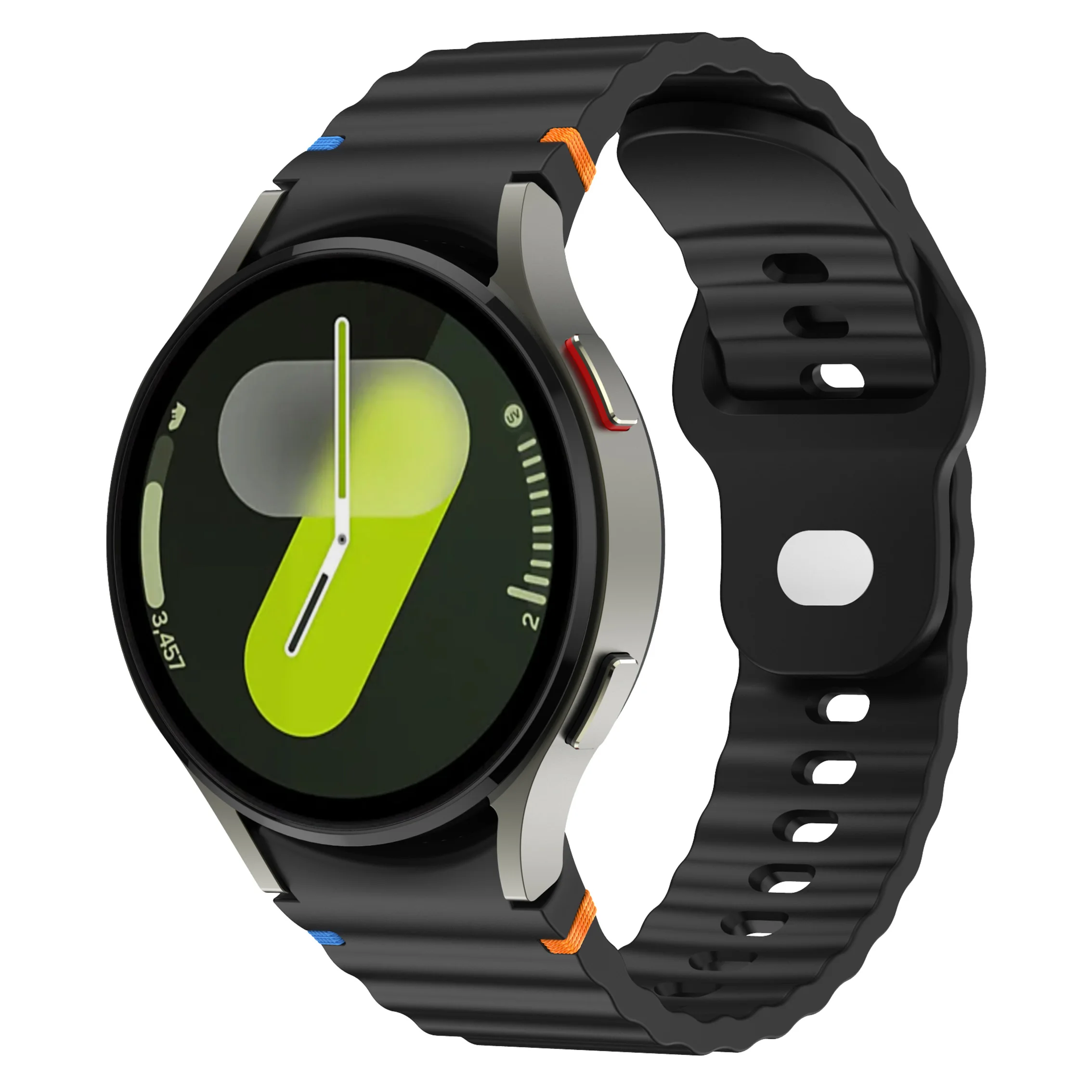 Seamless Silicone Bracelet for Galaxy Watches - Universal Fit