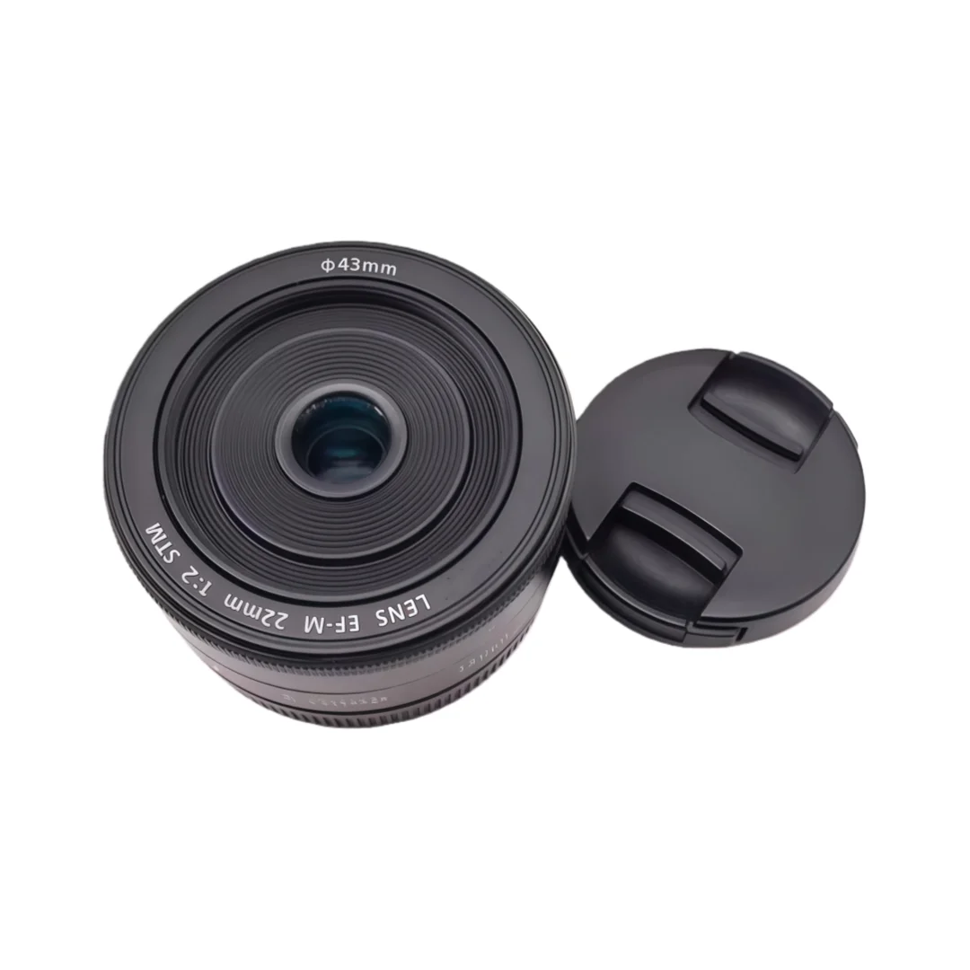 렌즈 캐논 EF-M 22mm f/2 STM (캐논 M100 M200 M50Mark II R6 Mark II M50 M3 M2 카메라 호환)