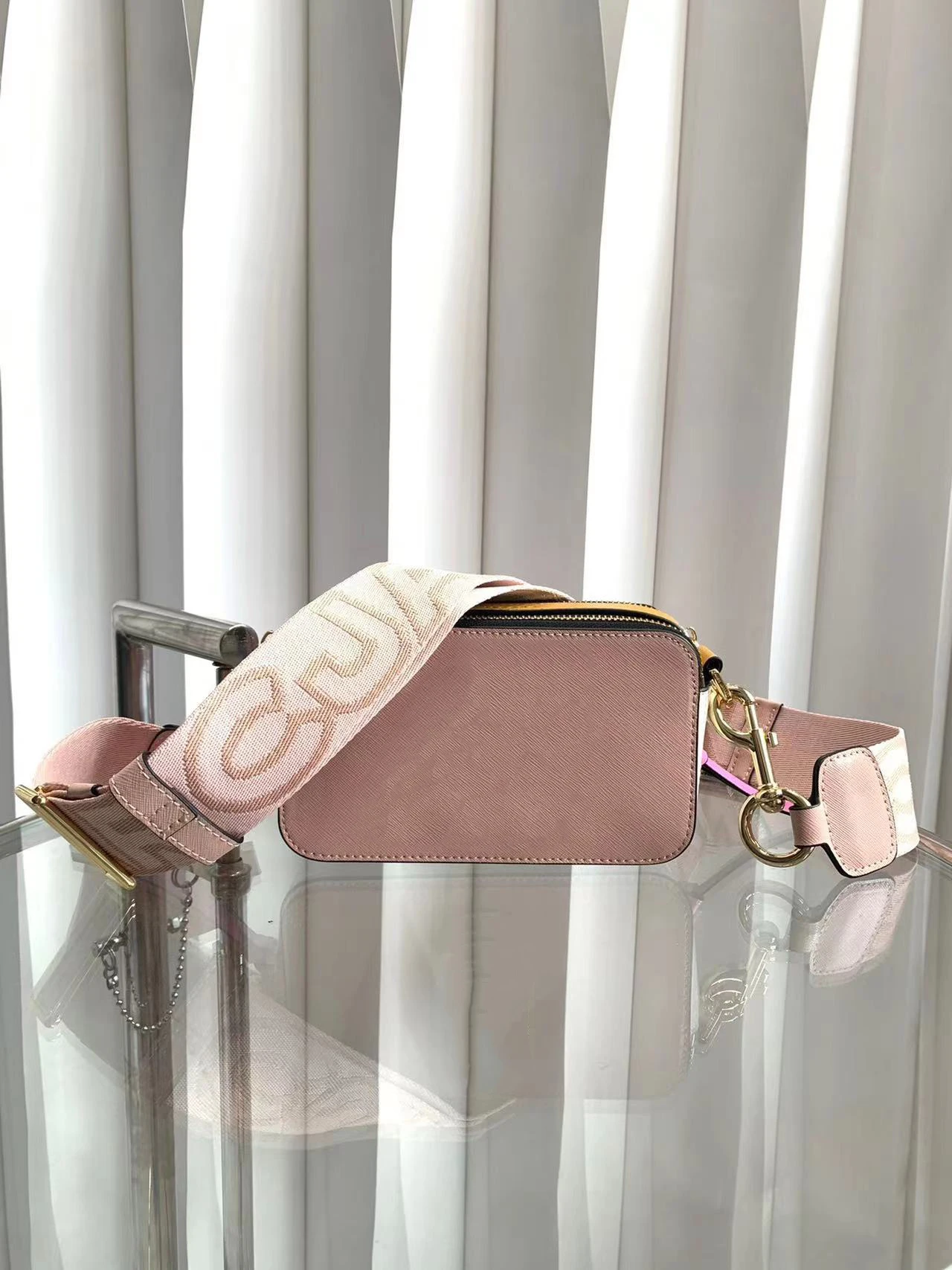 

Luxury Designer Women'S Camera Purse Crossbody Bag Women'S Tote 2023 Genuine Leather Wide Shoulder Strap Mini Shoulder Zipper