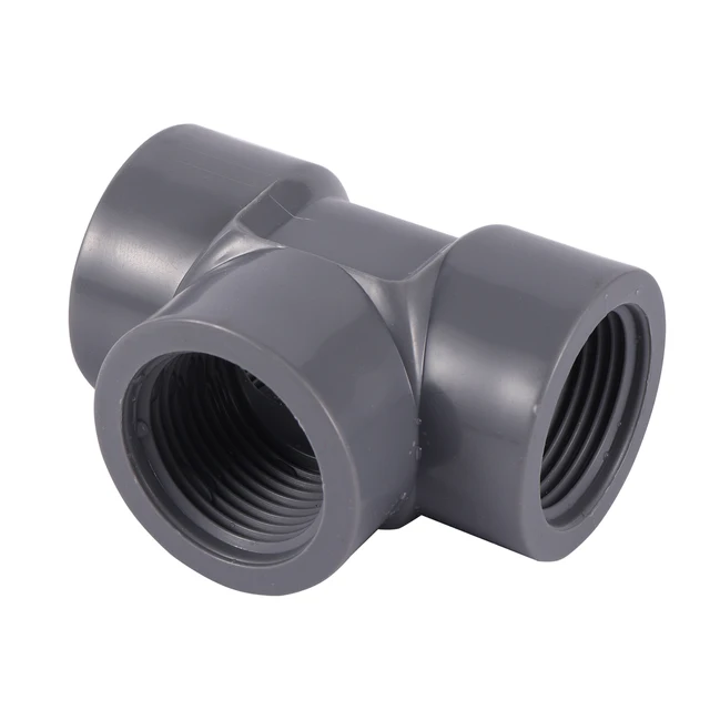 1/2 "3/4" Női Szál Póló Könyök Pvc Csatlakozó Kert Öntözés Víz Kapcsoló Víztartály Akvárium Cső Illesztő Adapter Szürke - Image 4