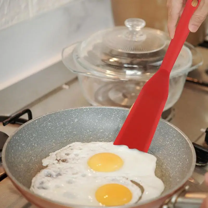 Non Stick Cooking Spatula Kitchen Silicon Spatula Spoon For Frying Heat Resistant Scraper Kitchen Cooking Utensils pancake spatula