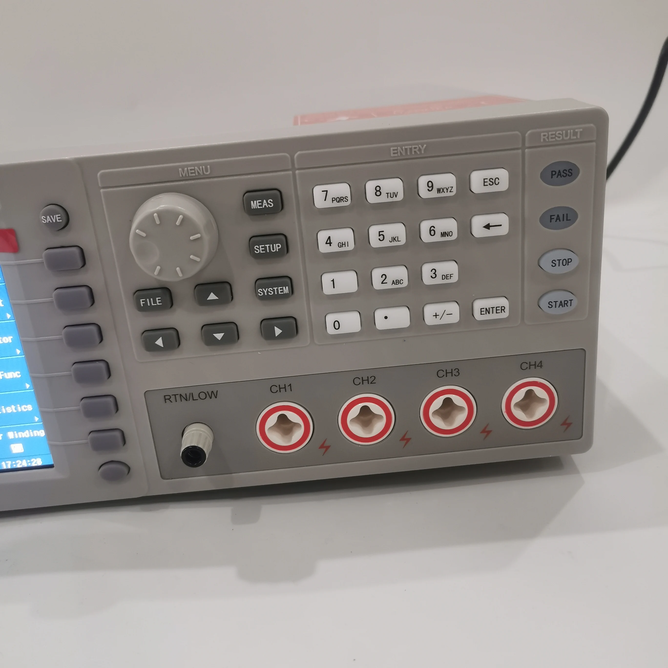 U9845 4 Channel Impulse Winding Tester 100-5000V 100Msps Coil Turn-to-Turn Tester for Motor Transformer Inductor Coil Test Machi detail image 6