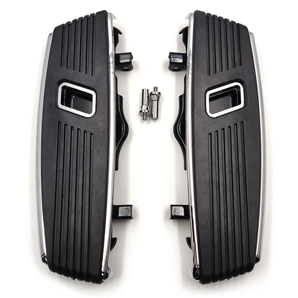 

Motorcycle Parts Cutting Front Rider Footboard For 1986-2019 Harley Touring Road King Road Glide Electra Glide Hana