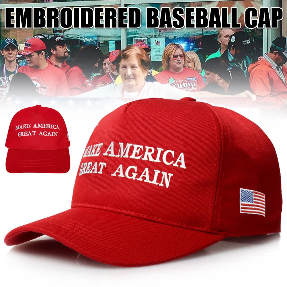 Make america great again Trump Baseball Cap MAGA President Hat red Breathable Casual Versatile Baseball Sports Hats 5