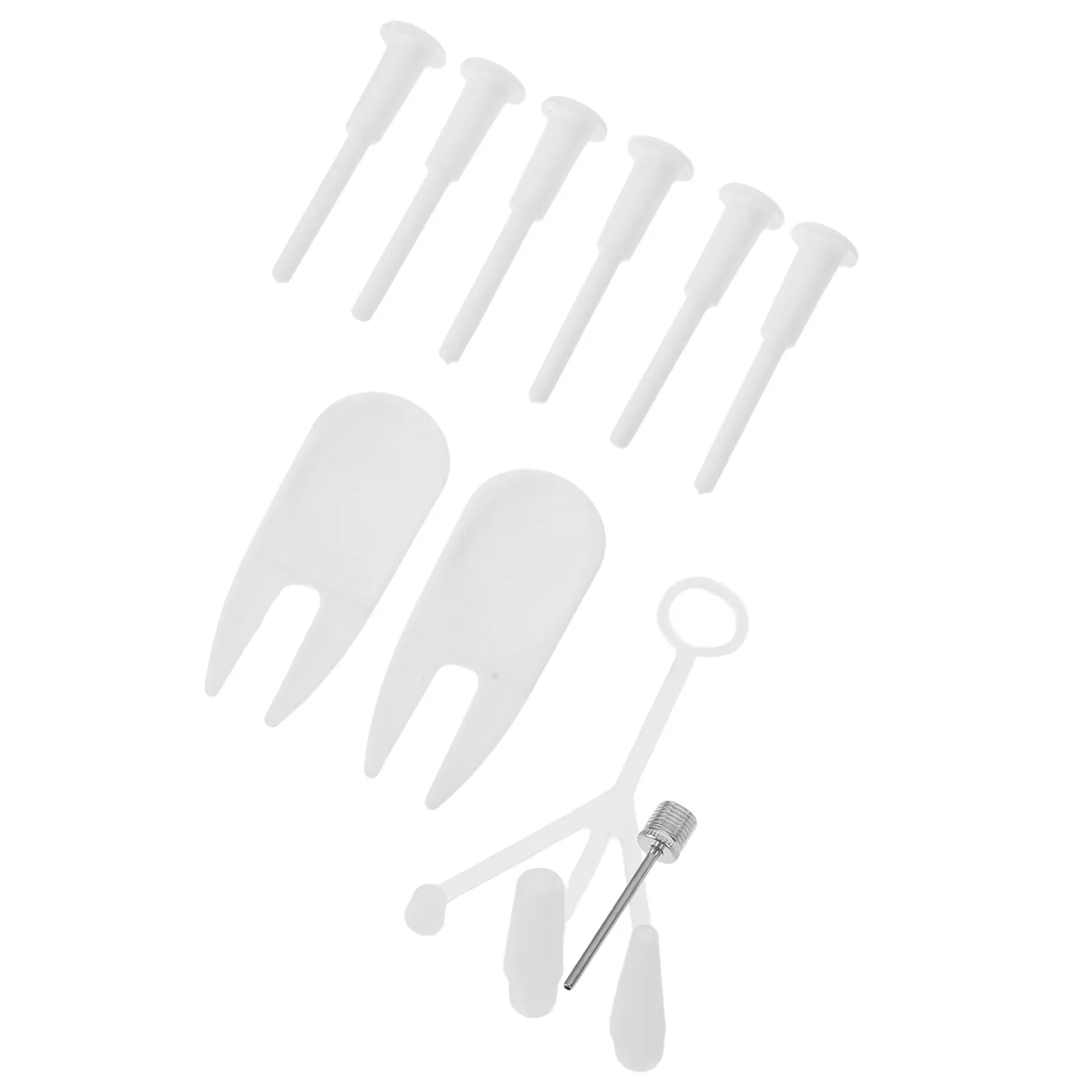 1 세트 요가 볼 플러그 교체 키트 운동 공 에어 스토퍼 플러그 어댑터 호환 필라테스 스태빌리티 볼 배구 축구