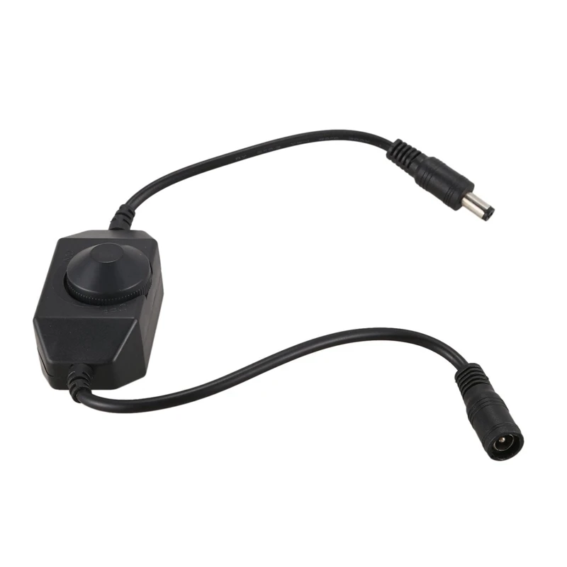 LED 조광기 컨트롤러, 밝기 조정, 쉬운 색상, 선명하고 검은색, 2X, 12V, 24V, 6A