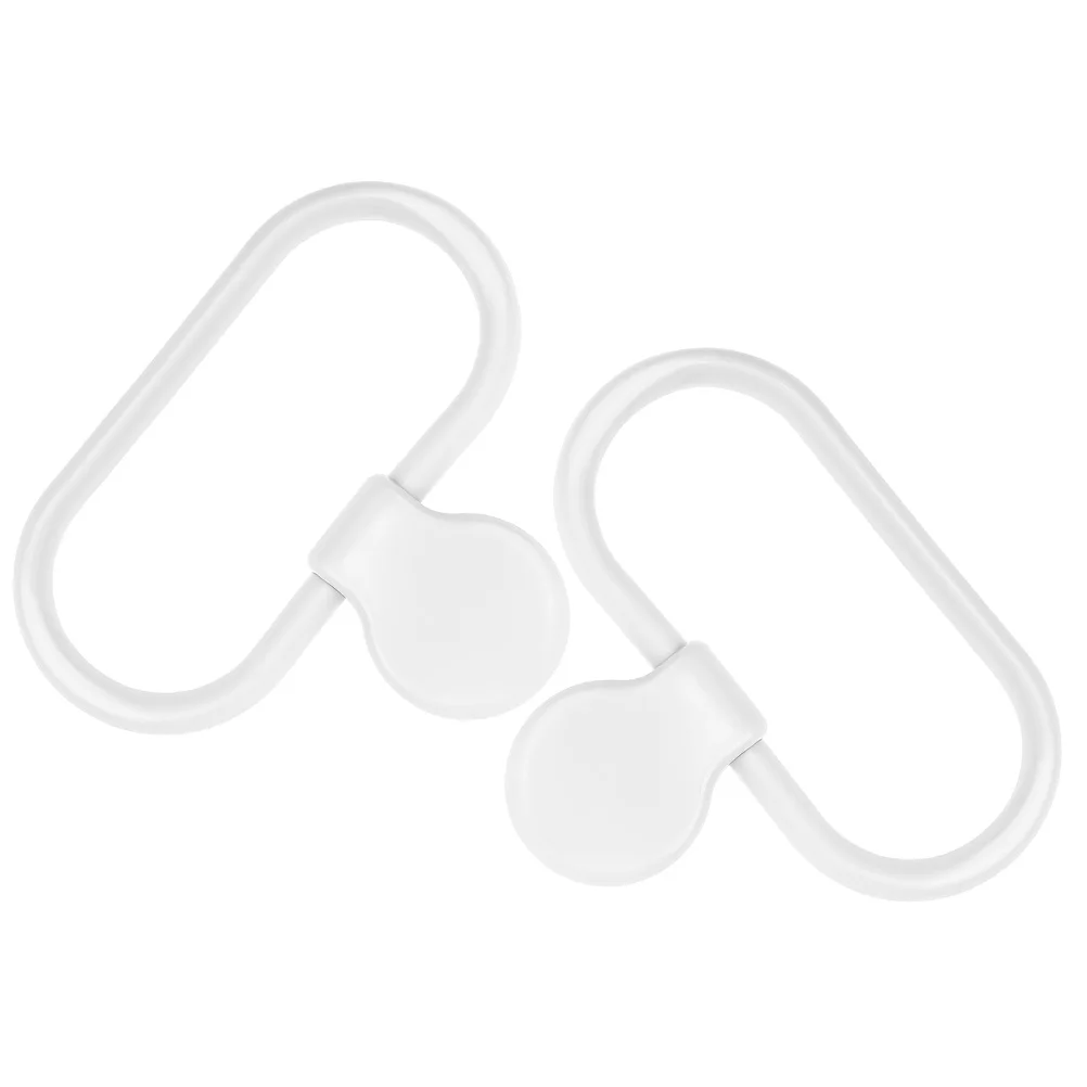

Adhesive Towel Ring Organizer Hanger for Bathroom Hand Holder Wash Cloth Plastic Hangers