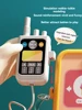 63PCS Cash Register Toy Playset for Gift for Girls Boy Pretend Play Money Kids Calculator Cash Register with Scanner Play Food 2