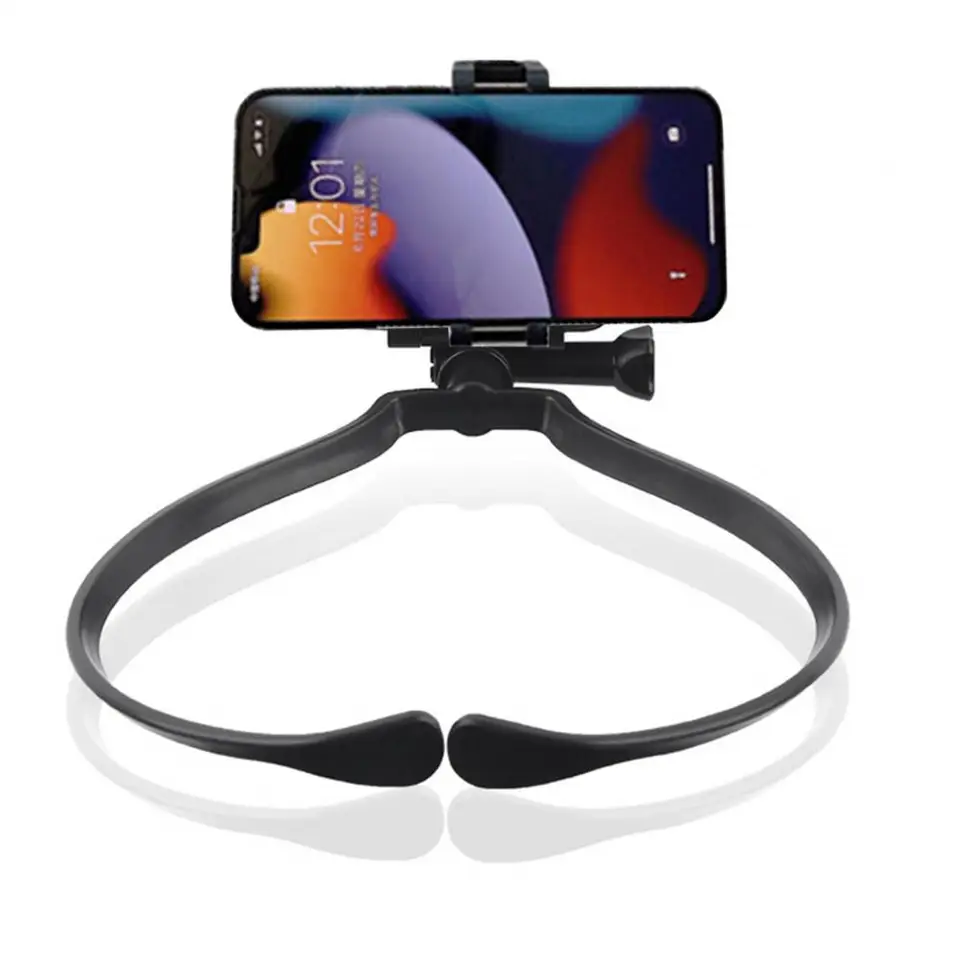 Supporto Flessibile Per Telefono A Collo D'oca Da 2 Metri Con Morsetto, Per Letto, Scrivania O Viaggio, Regolabile A 360° E Compatibile Con Tutti Gli Smartphone, Montaggio Senza Attrezzi