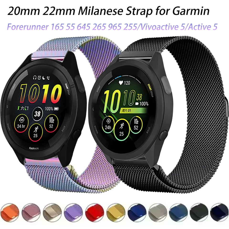 3 stuks Gevlochten Horlogebandjes voor Samsung Galaxy Watch 3 45mm/Gear S3/Galaxy 46mm,22mm Rekbare Nylon Band voor Garmin Venu 3 2/Forerunner 255 265/Vivoactive 4,für Huawei Watch GT 5 4 3 2 Pro 46mm