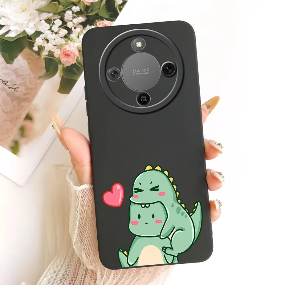 Cute Dinosaur Cartoon Soft TPU Phone Case Cover