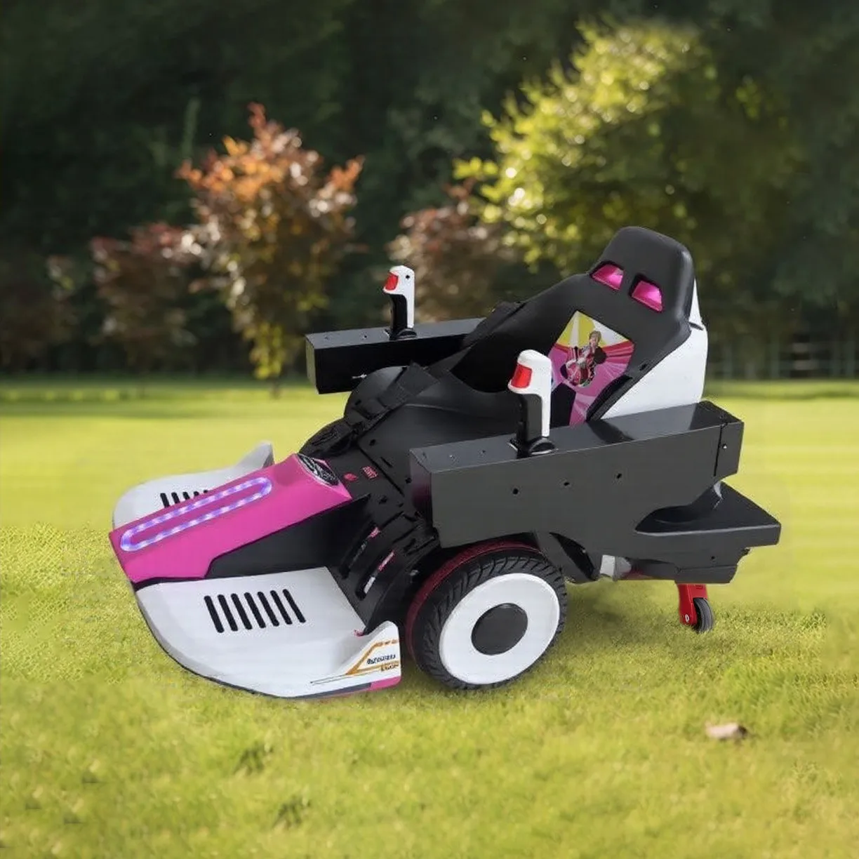 Children'S Electric Mecha Cart Bubble Kart Remote Control Toy Drift Car