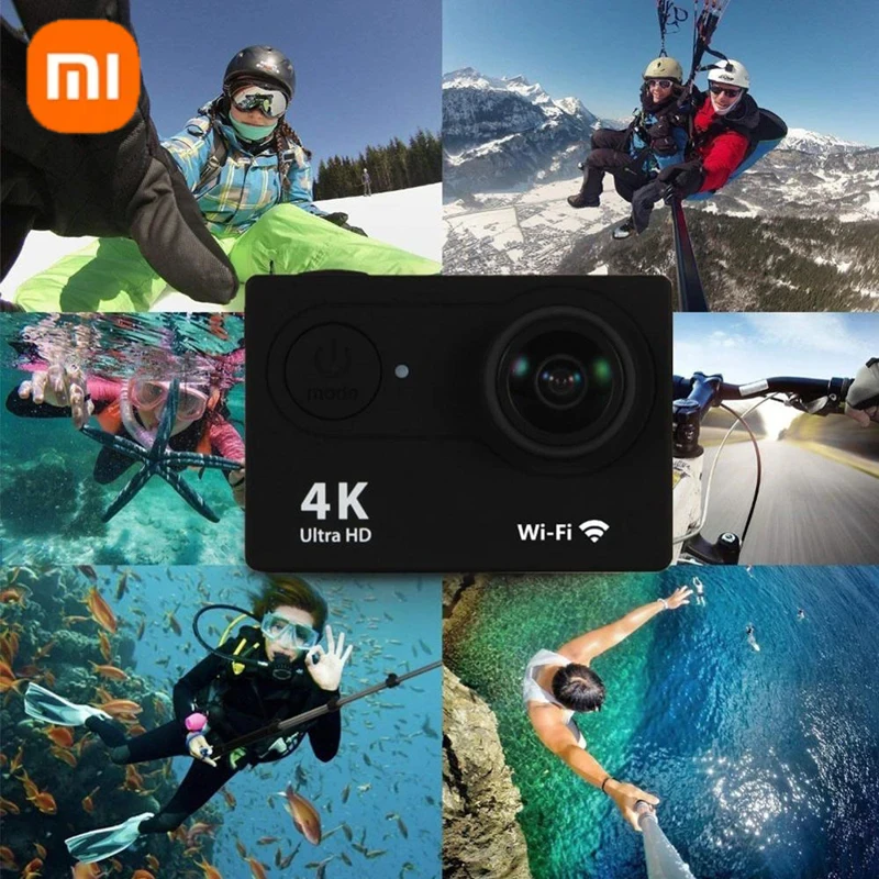 Xiaomi Action Camera Ultra HD 4K/30fps WiFi 2.0" 170D Underwater Waterproof Helmet Video Recording Cameras Sports Bicycle Vlog 3