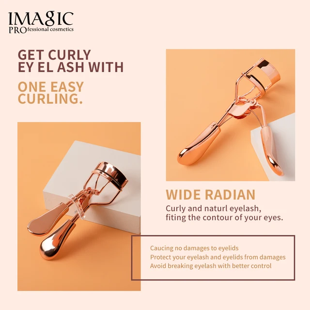 IMAGIC Professional  Durable Curling And Shaping Portable Not Hurting Eyelashes Facial Beauty Eyelash Curler Eye Makeup Tool 3