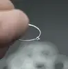 100pcs 20MM 25MM 30MM 35MM Round Loop Hoop Circle Earrings Iron Wire Earring Blank Ear Hook for DIY Earring Jewelry Findings 5