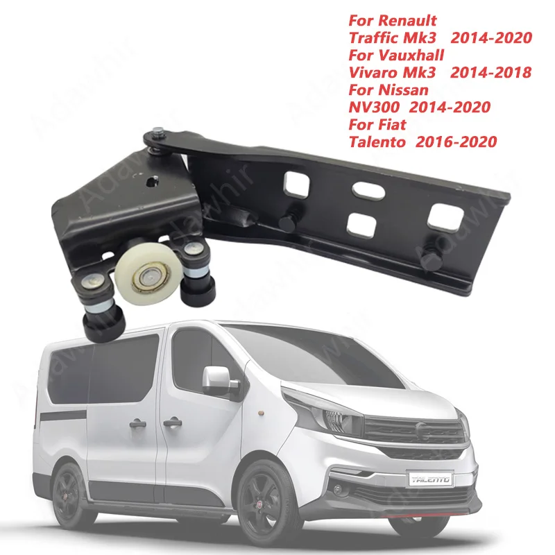 Rullo Porta Scorrevole Medio Destro Per Renault Trafic Opel Vivaro Vauxhall Vivaro Nissan Nv300 Fiat Talento 777645238R, 93451715