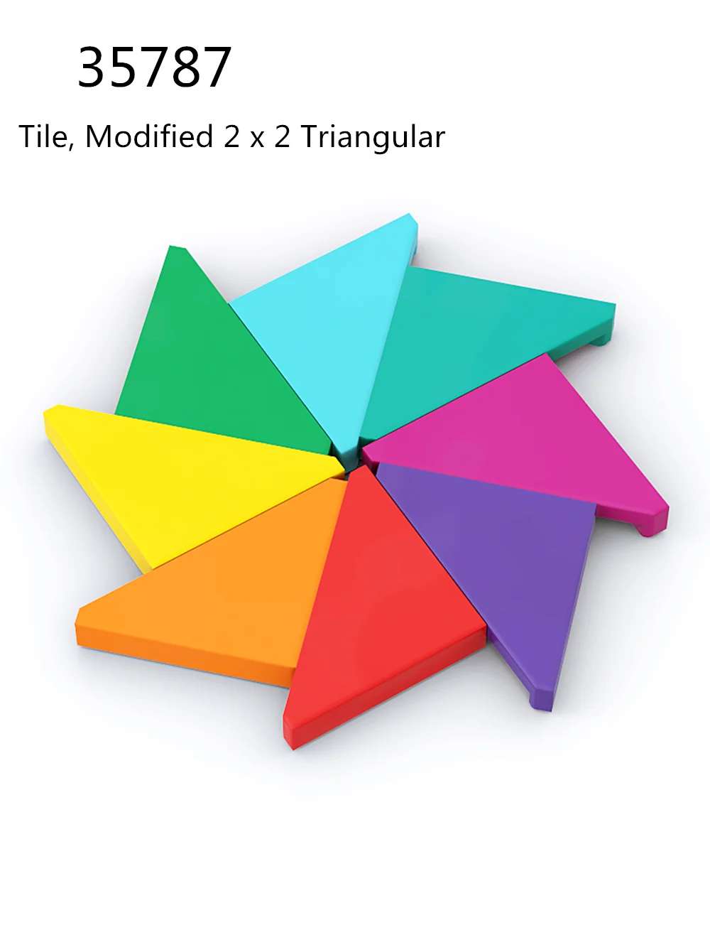 1-Pcs-Buildings-Blocks-35787-66142-69537-Tile-Modified-2-x-2-Triangular ...