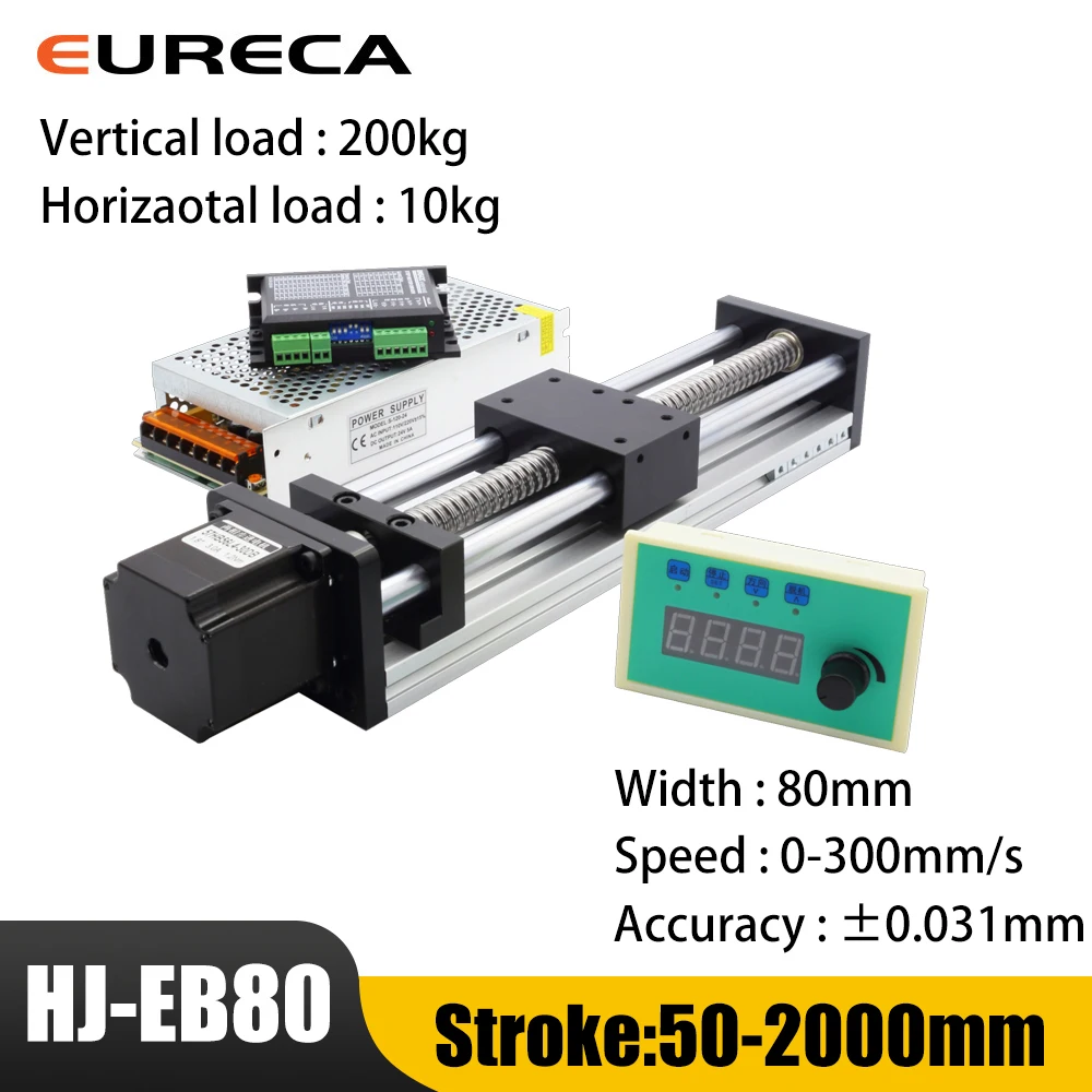 ไม้ Ball Screw Linear ท่องเที่ยว Motion Rail สไลด์ CNC คู่มือ Shaft Linear Actuator โมดูลตารางจังหวะเครื่องมือแกะสลัก 1