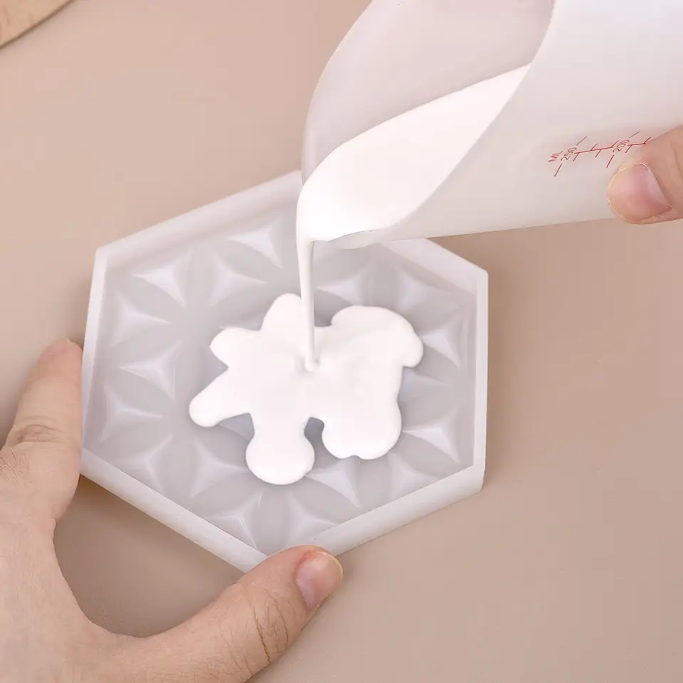 Misurini in silicone da 2 pezzi per creazione gioielli artigianali in resina