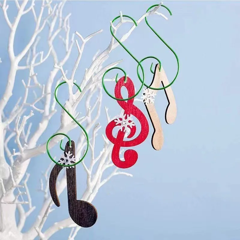

20Pcs Christmas Hooks DIY Christmas Tree Doll Pendant Holiday Party Hook New Year Festival Gift Decoration Accessories Type S