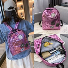 

YILIAN Fashion embroidered backpack ladies 2022 new plum blossom backpack girls fashion shopping backpack