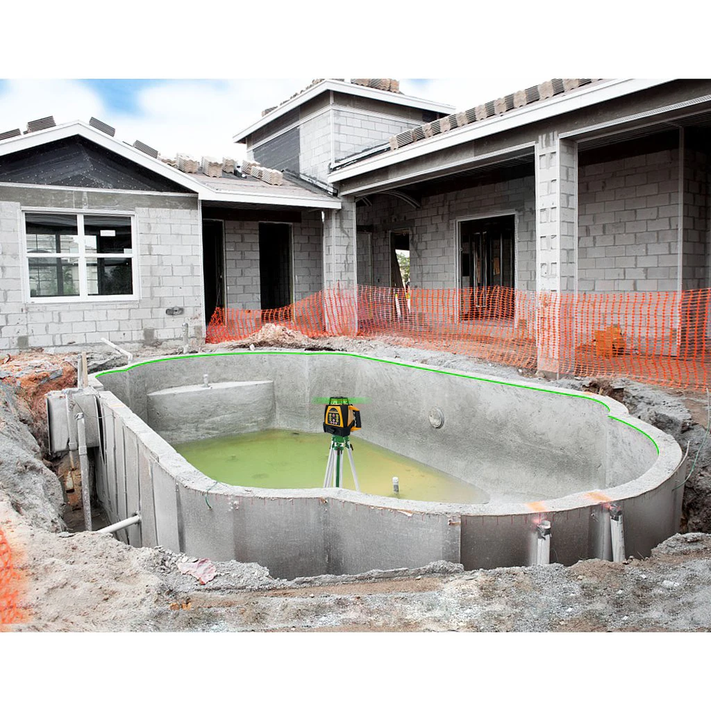 Heipoe 204 surveying instrument 500m Green beam Self-leveling Electronic Anping