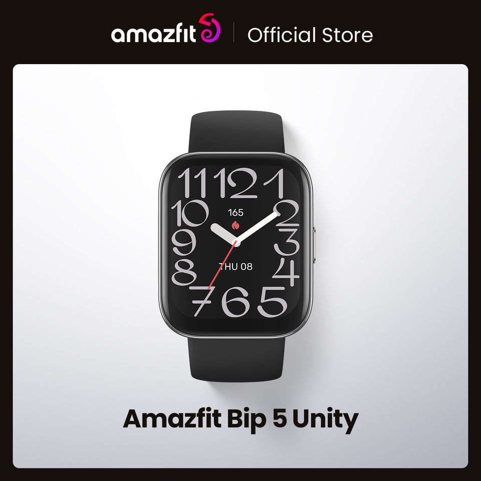 New Amazfit  Bip 5 Unity 46mm Smart Watch 120+ Sports Modes Up to 11 Days' Battery Life Smartwatch For Android IOS Phone