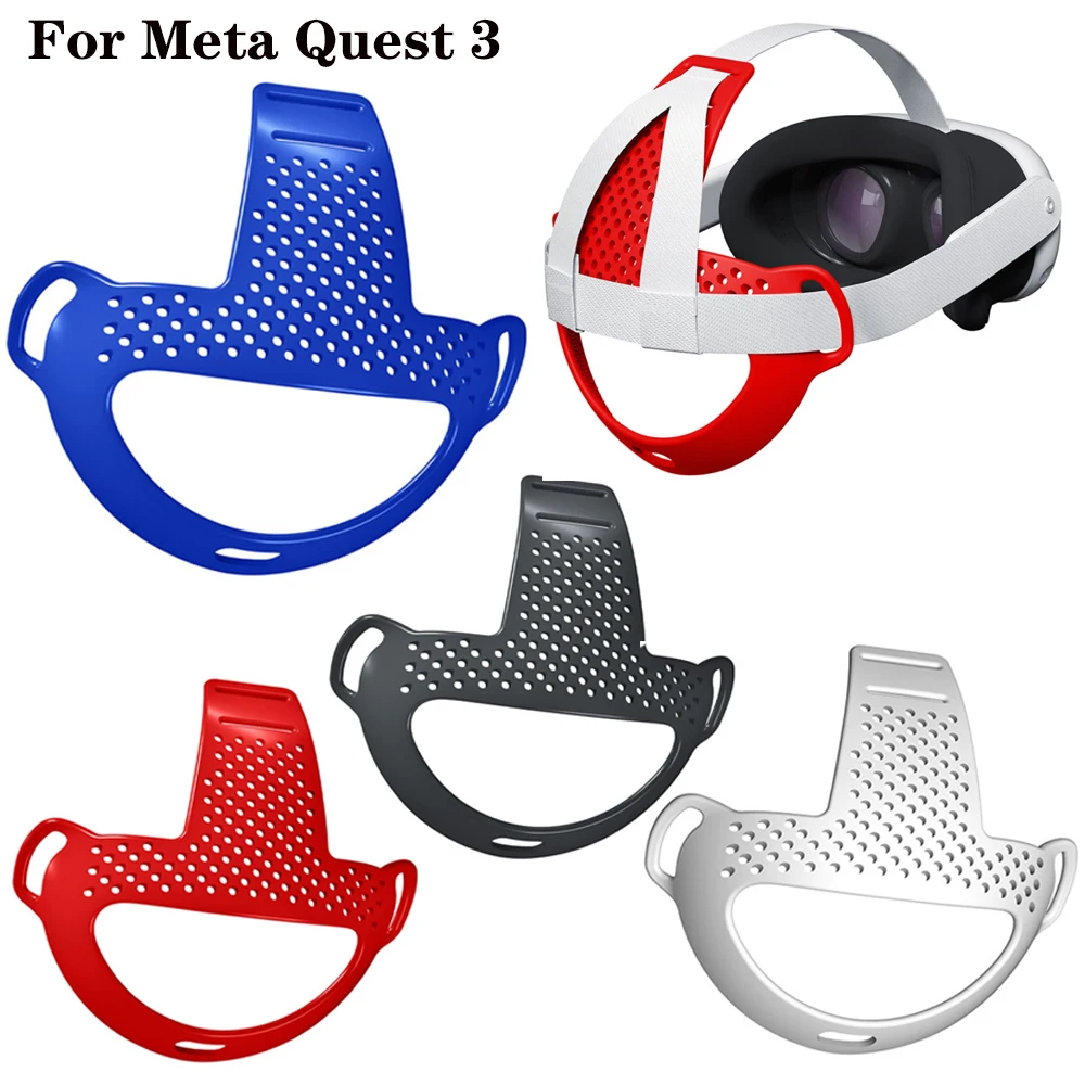 

TPU Head Cushion Replacement Head Strap Pad Cushion Reduce Pressure Comfortable for Meta Quest 3 VR Headset Glasses Accessories