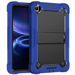 Durable Armor Case with Kickstand and Shockproof Protection for Redmi Pad 2 SE 9.7 (DarkBlue)