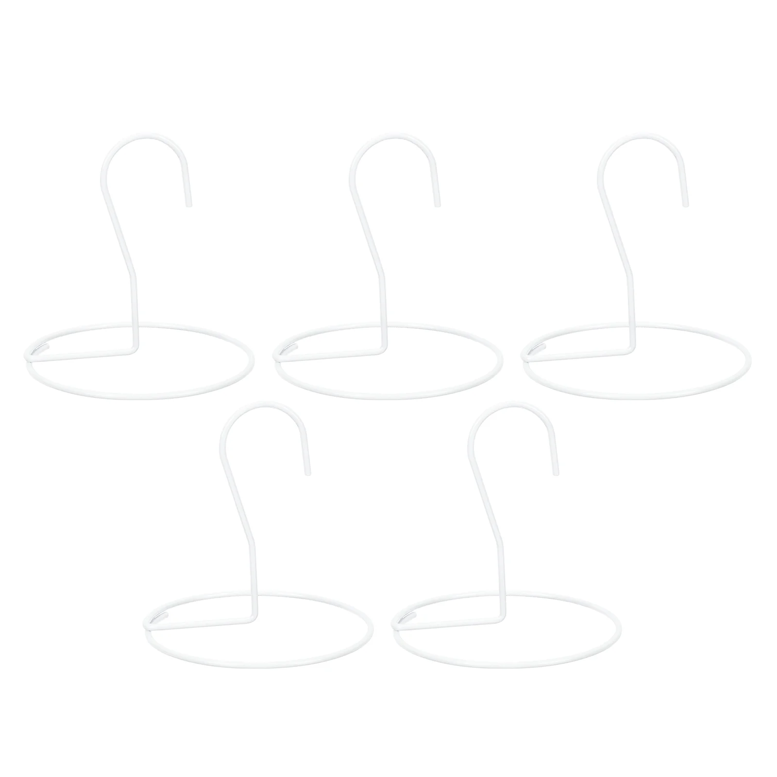 

5 Pcs Air Pineapple Hook Tillandsia Holder Straight Hair Balcony Plant Iron Hanging