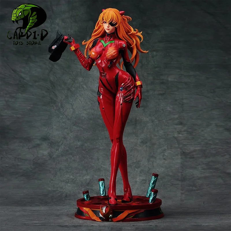 

Eva Anime Figure Asuka Shikinami Langley Action Figurine Simulation Sexy Toys Large Statue Pendant Birthday Gift Room Decoration