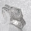 4 PCS Set Luxury Watch Women Necklace Earrings Rhinestone Fashion Wristwatch Female Casual Ladies Watches Bracelet Set Cloc 5
