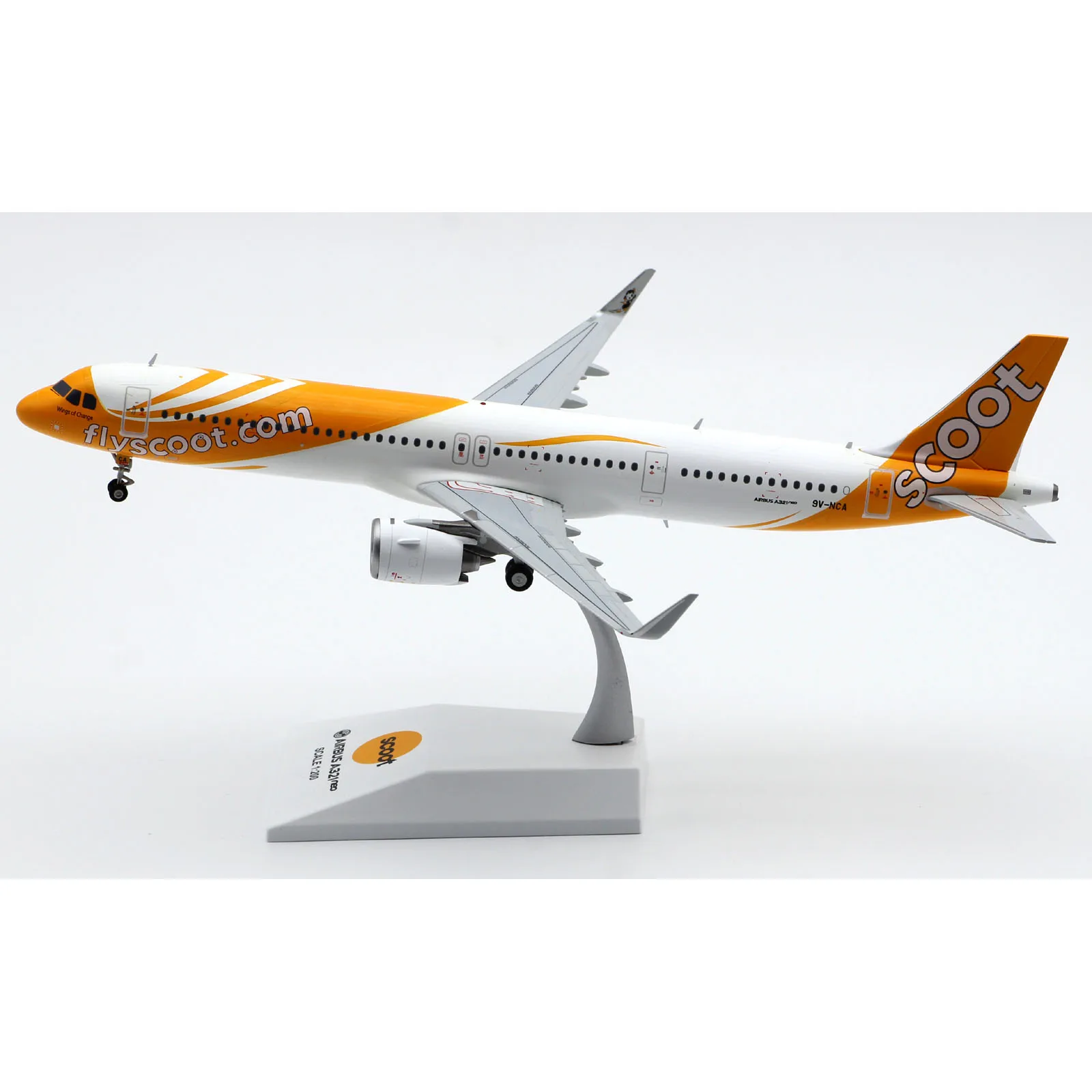 Scoot  A320―200 スケール1:200 EW221N012 Alloy Collectible Plane Gift JC Wings 1:200 Scoot