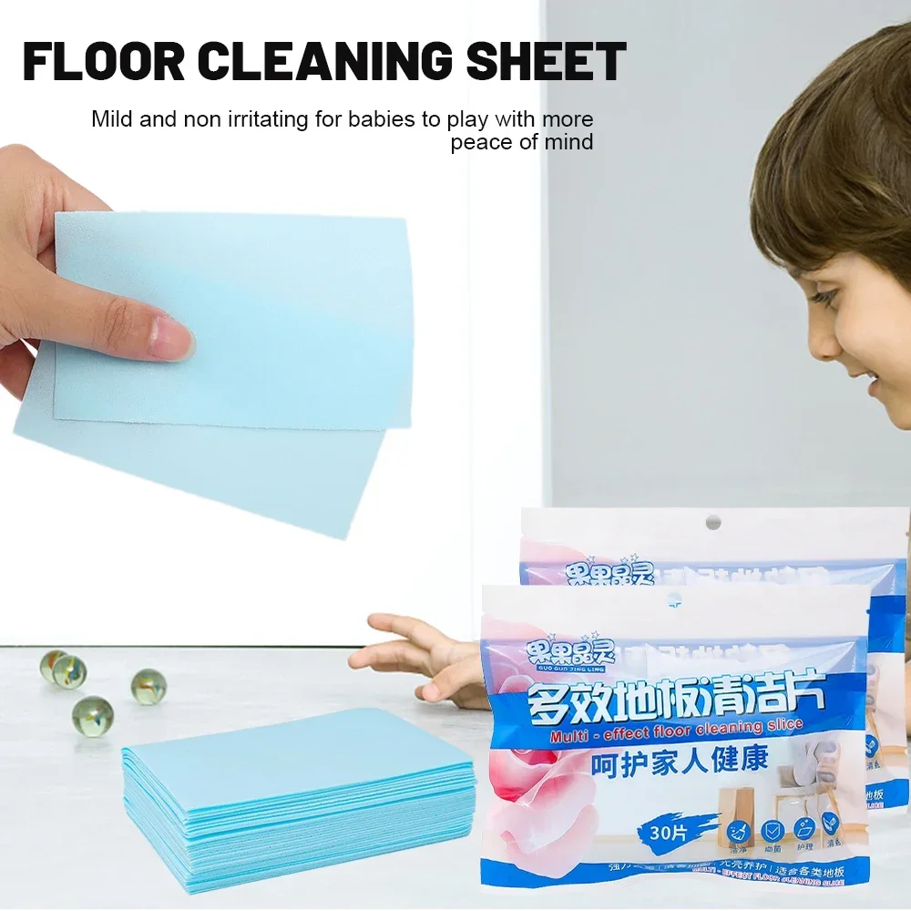Floor Cleaner Sheets 90//60/30PCS Tile Floor Cleaner Sheet Water Soluble Mopping Wooden Floor Cleaning Tablet Home Room Toilet Wiping Cleaning Tools