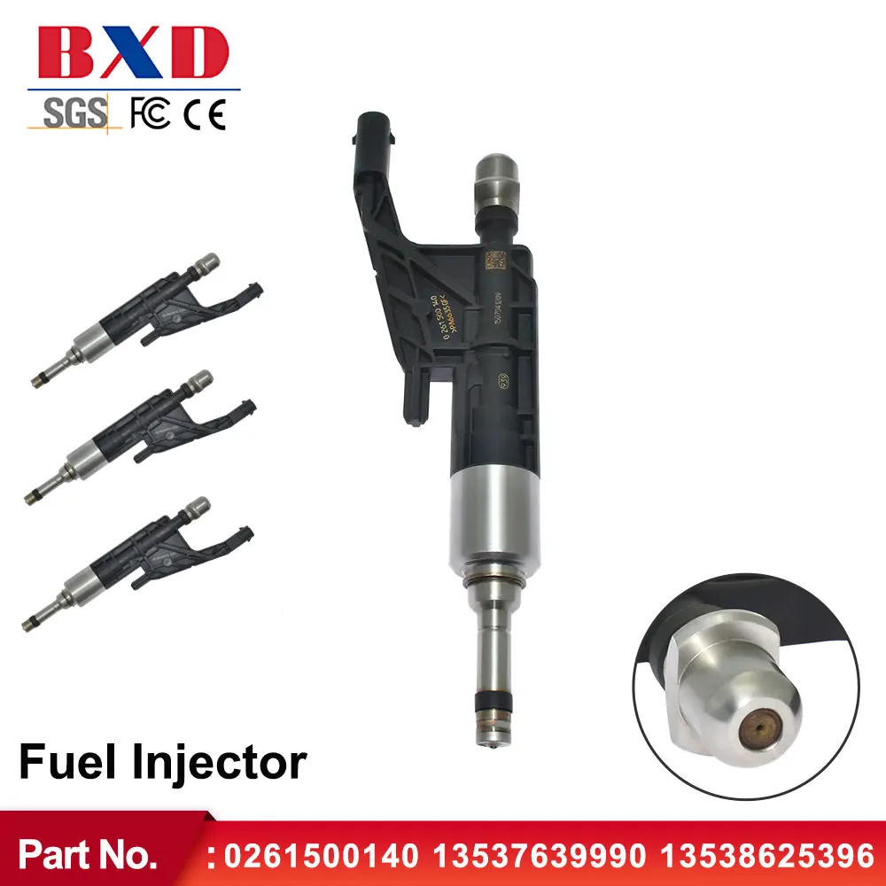 

1/4pcs Fuel Injector 0261500140 13537639990 13538625396 For BMW MINI F20 F21 F31 G11 G12 F46 COOPER F55 F56 F57