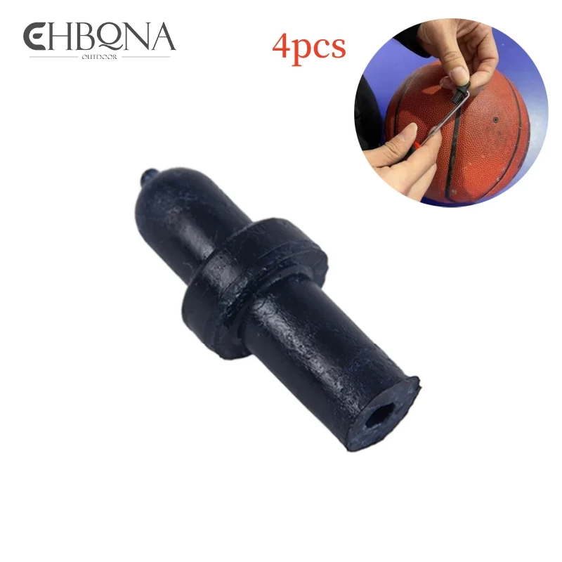 Basketball Nozzle Ball Nozzle Replacement Air Leak Repair Valve Core Inflatable Basketball Football Volleyball Universal 4PCS