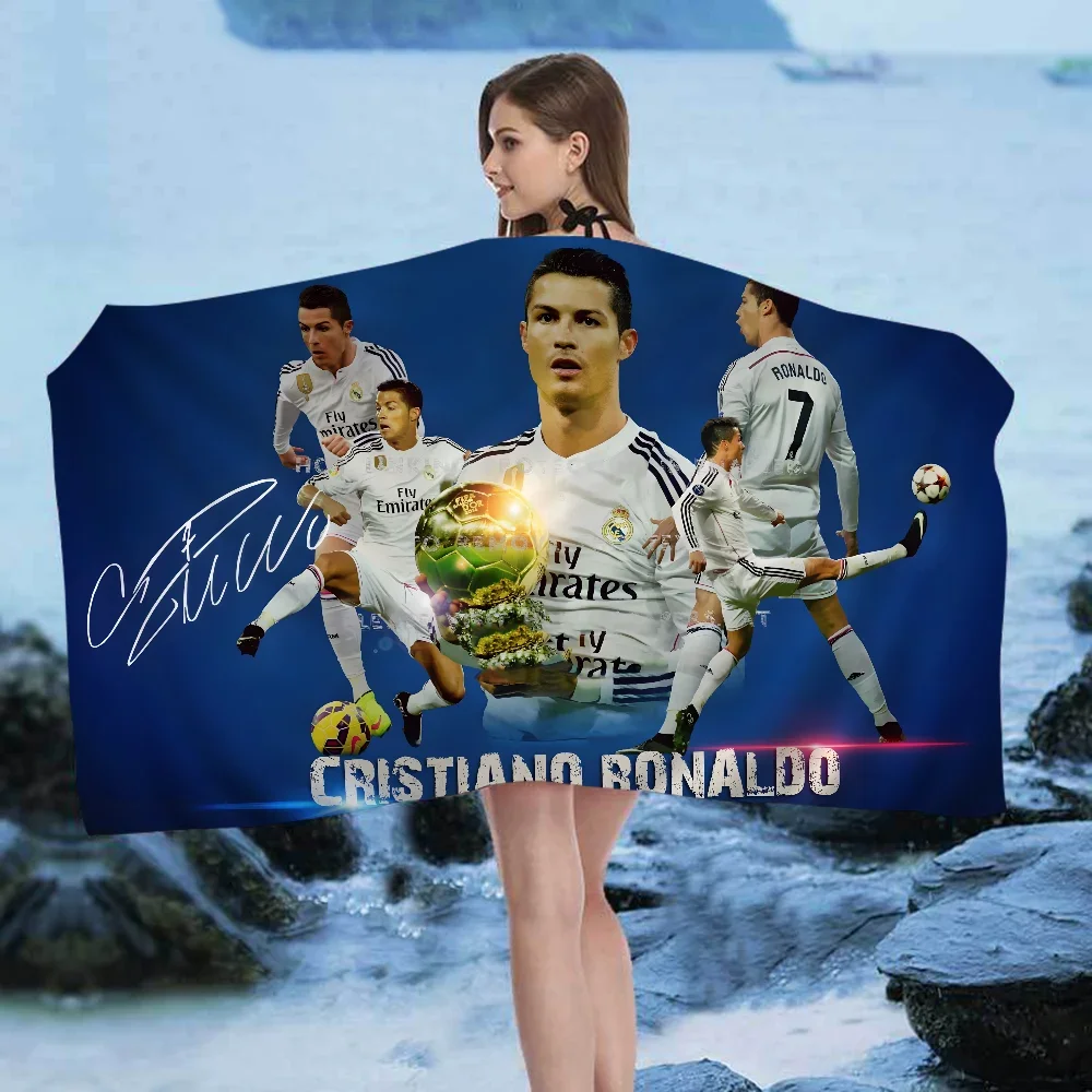 Cristiano Ronaldo CR7 Big Microfiber Beach Towels Quick Dry Towel Sand Beach Towels Pool Towel for Travel Swim Pool Yoga 4