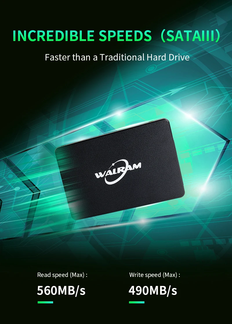 best internal ssd for laptop WALRAM SSD120GB 128GB 240 GB 256GB 480GB 512GB 500GB 1TB HDD 2.5 SATAIII Internal Solid State Disk Hard Drive for Laptop Desktop best internal ssd for gaming