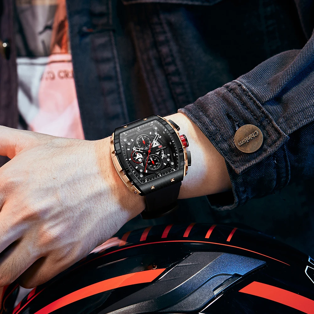 MINI FOCUS Quartz Watch for Men Waterproof_voghion.com