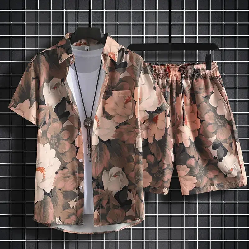 thumbnail image 1 of Camisetas Pantalones cortos Trajes para hombre Estampado gráfico Playa S Oferta 2025 Novedades Conjuntos para hombre Ropa de verano Tendencias Disfraces Xl Elegante Barato, 1 of 5