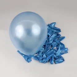 Elegant Dusty Blue Balloons for Birthday and Baby Shower Decor (Pearl light blue)