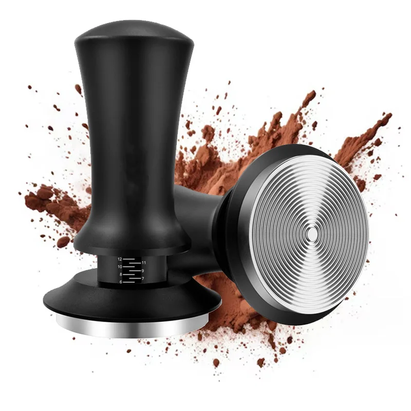 

Adjustable Coffee Tamper 51mm/53.3mm/53.5mm/58.5mm Ripple Springs Calibrated Tamping