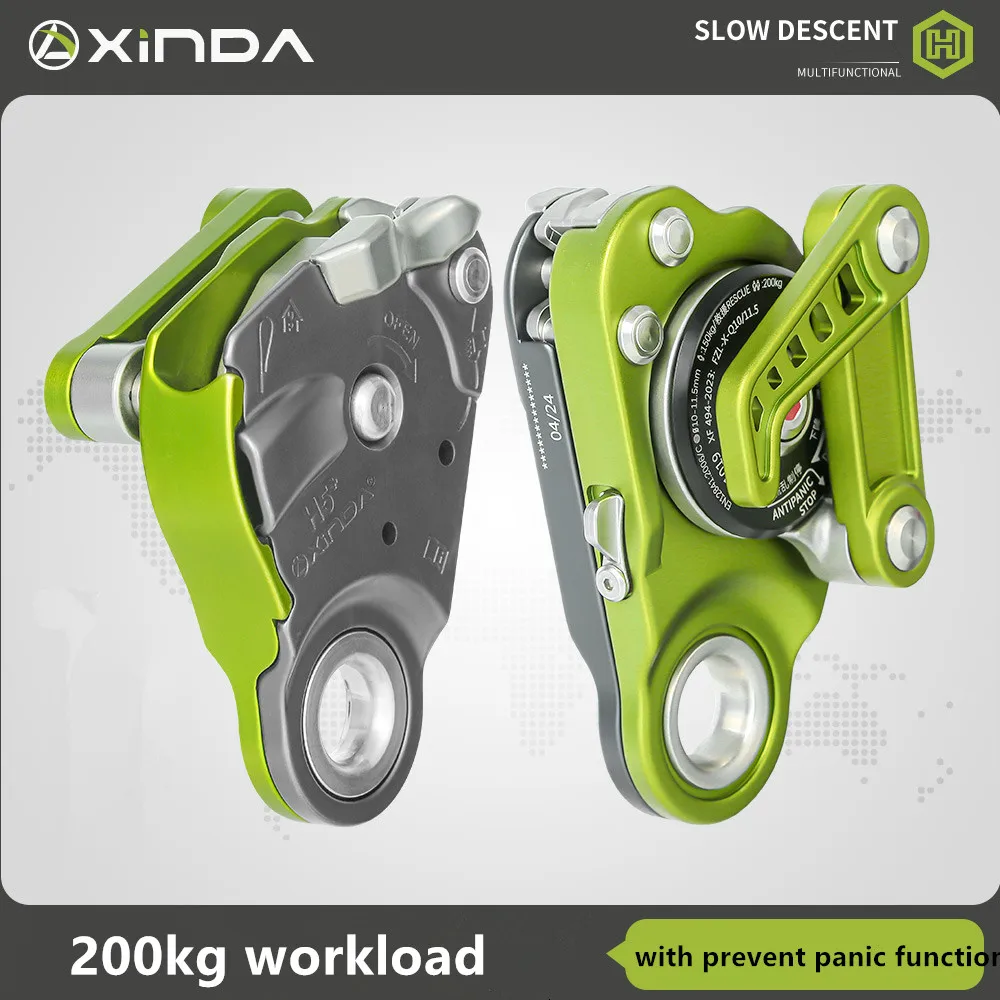 Xinda Climbing Descender Outdoors Fall Arrester For Safety