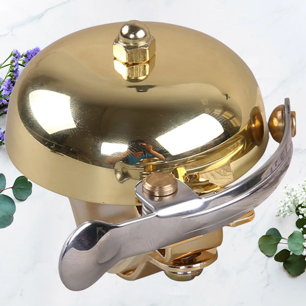 Bike Bell Copper Bell Vintage Bike Ringer Warning Road Bikes MTB Accessories Golden bicycle bell mountain bike bell bicycle accessories